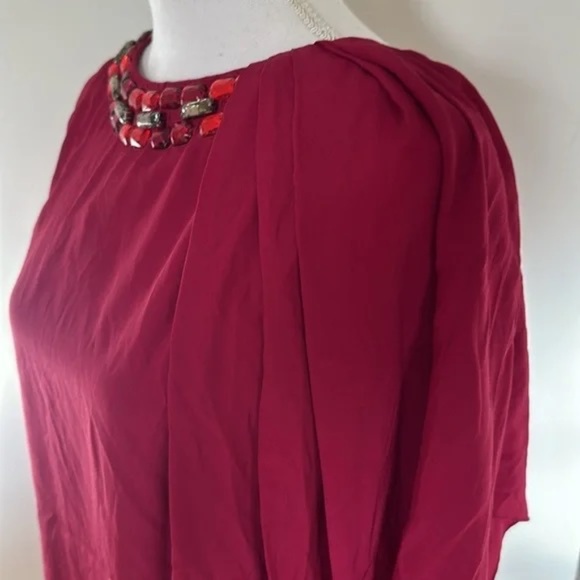 GF FERRE silk dress sz 40 Italian, US 4/S NWT - Picture 4 of 16